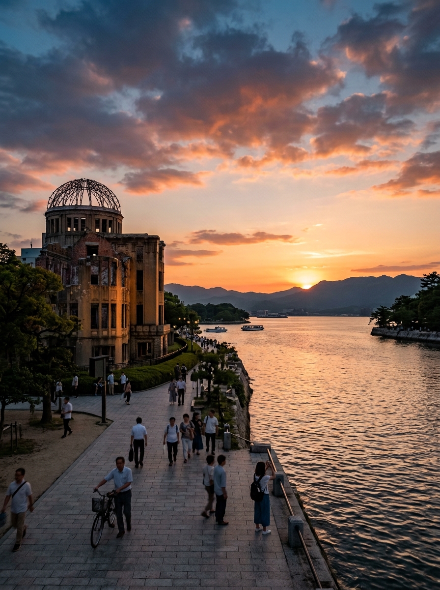 Days 1–2: Hiroshima and Miyajima Island