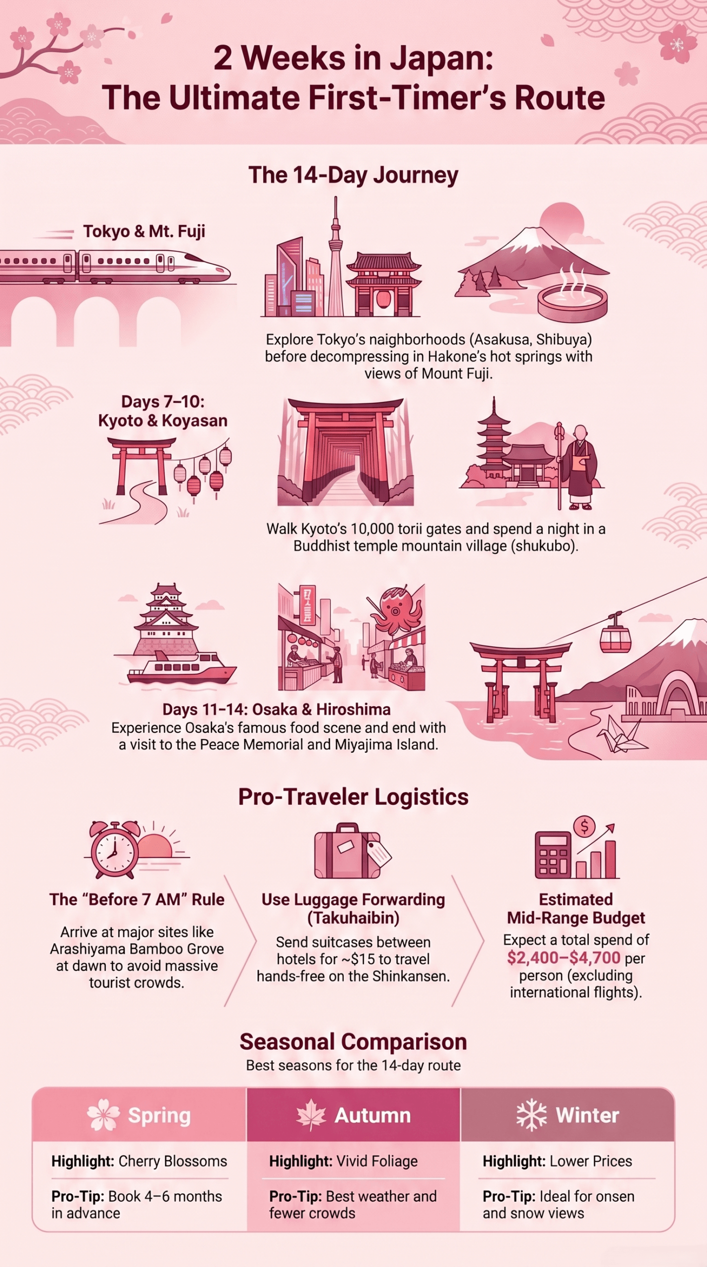 14-Day Japan Travel Itinerary