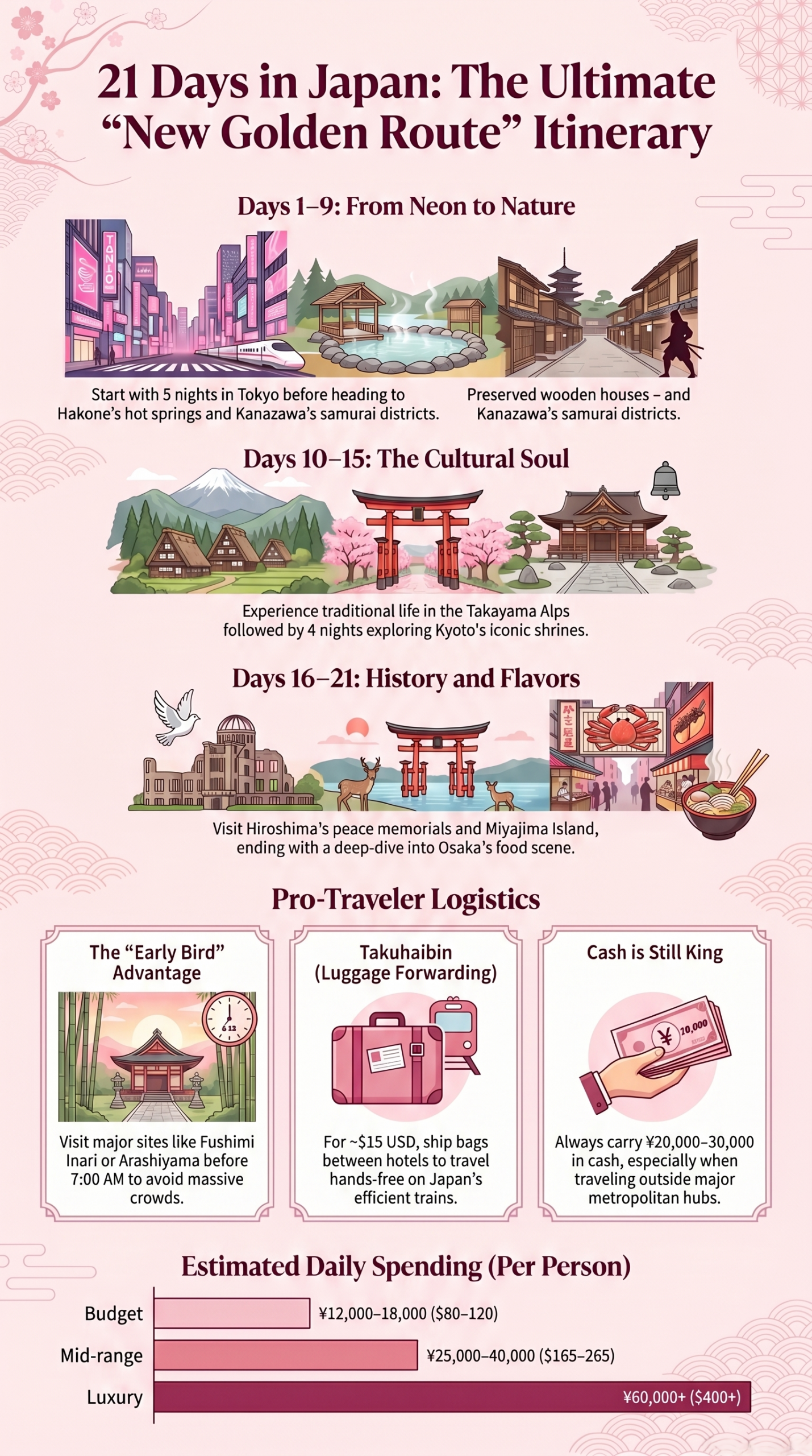 3 Weeks in Japan Itinerary