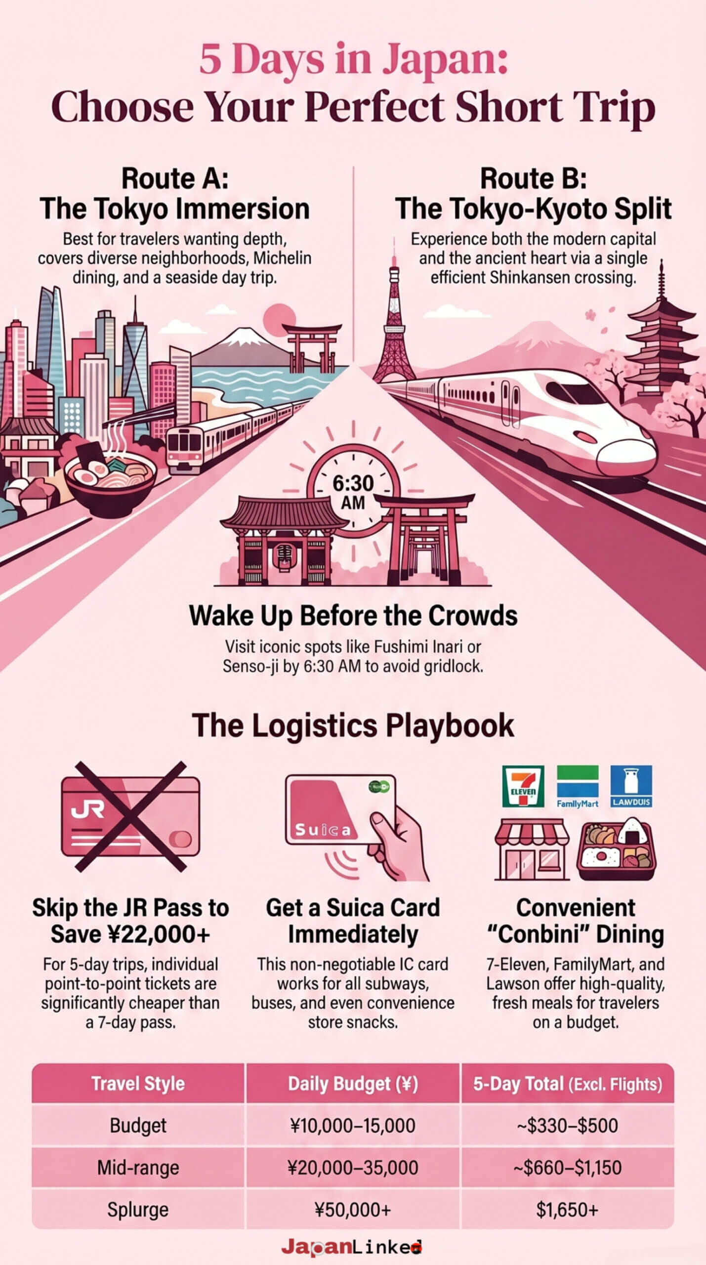 5-Day Japan Travel Guide