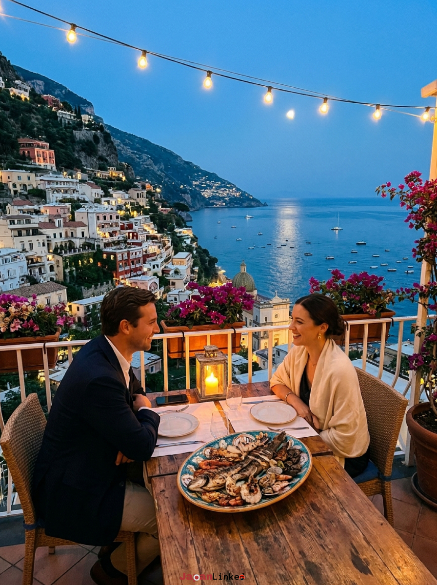 8. Amalfi Coast, Italy - Cliffside Glamour