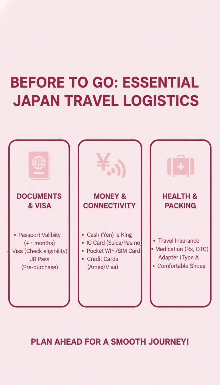 Before You Go Essential Japan Travel Logistics