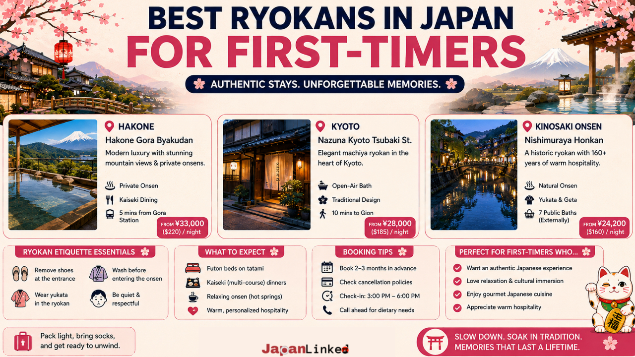 Best Ryokans in Japan for First-Timers What to Book, What to Expect, and Where to Stay
