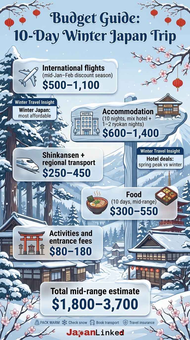 Budget Guide: 10-Day Winter Japan Trip