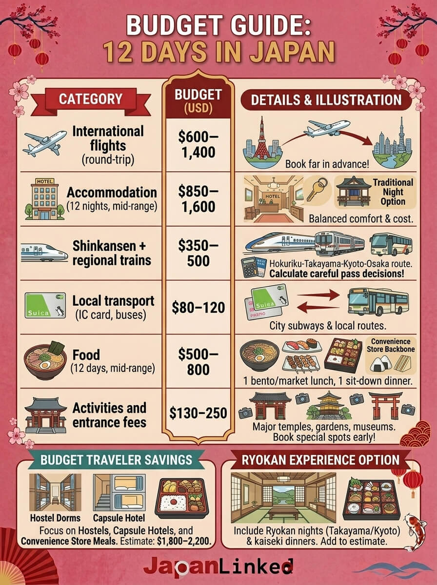 Budget Guide: 12 Days in Japan