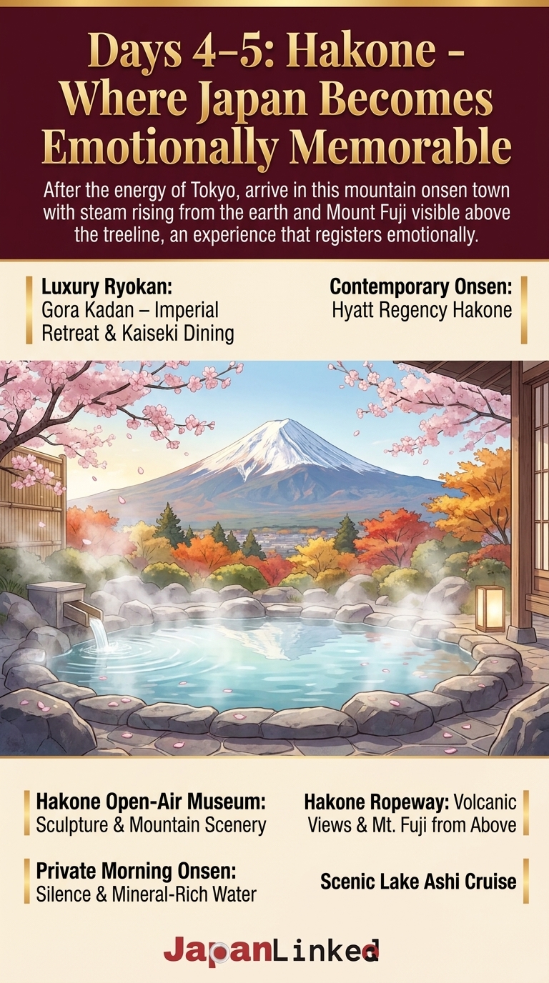Days 4–5: Hakone - Where Japan Becomes Emotionally Memorable