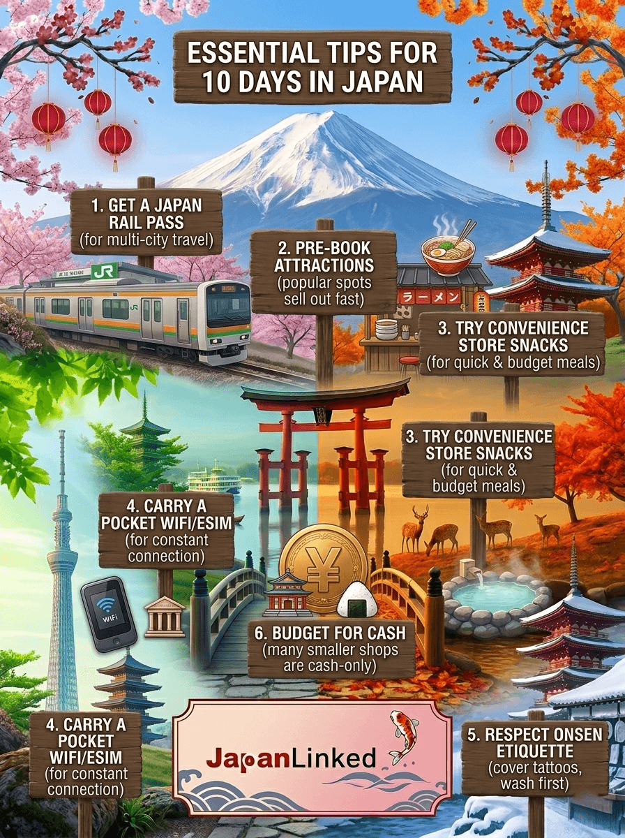 Essential Tips for 10 Days in Japan