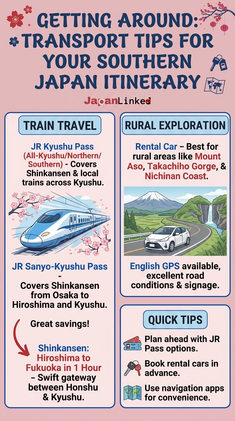 Getting Around Transport Tips for Your Southern Japan Itinerary