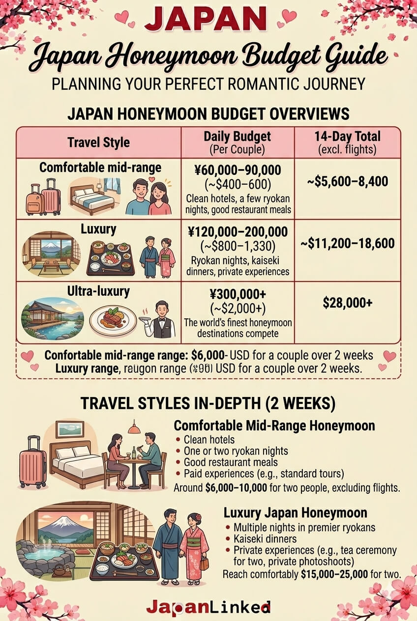 Japan Honeymoon Budget Guide