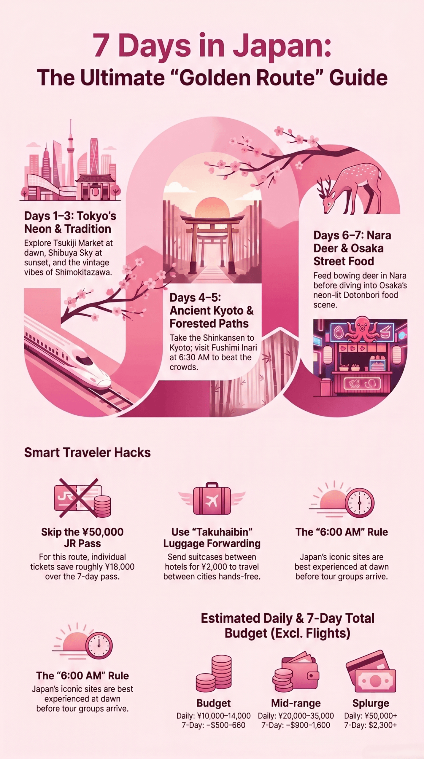 Japan Seven-Day Travel Guide