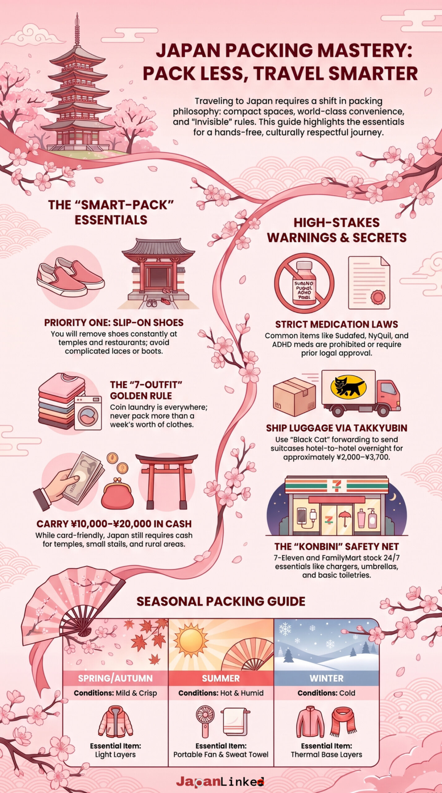 Japan Travel Packing Tips