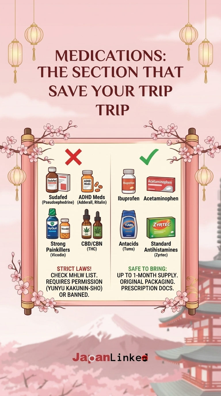 Medications The Section That Could Save Your Trip