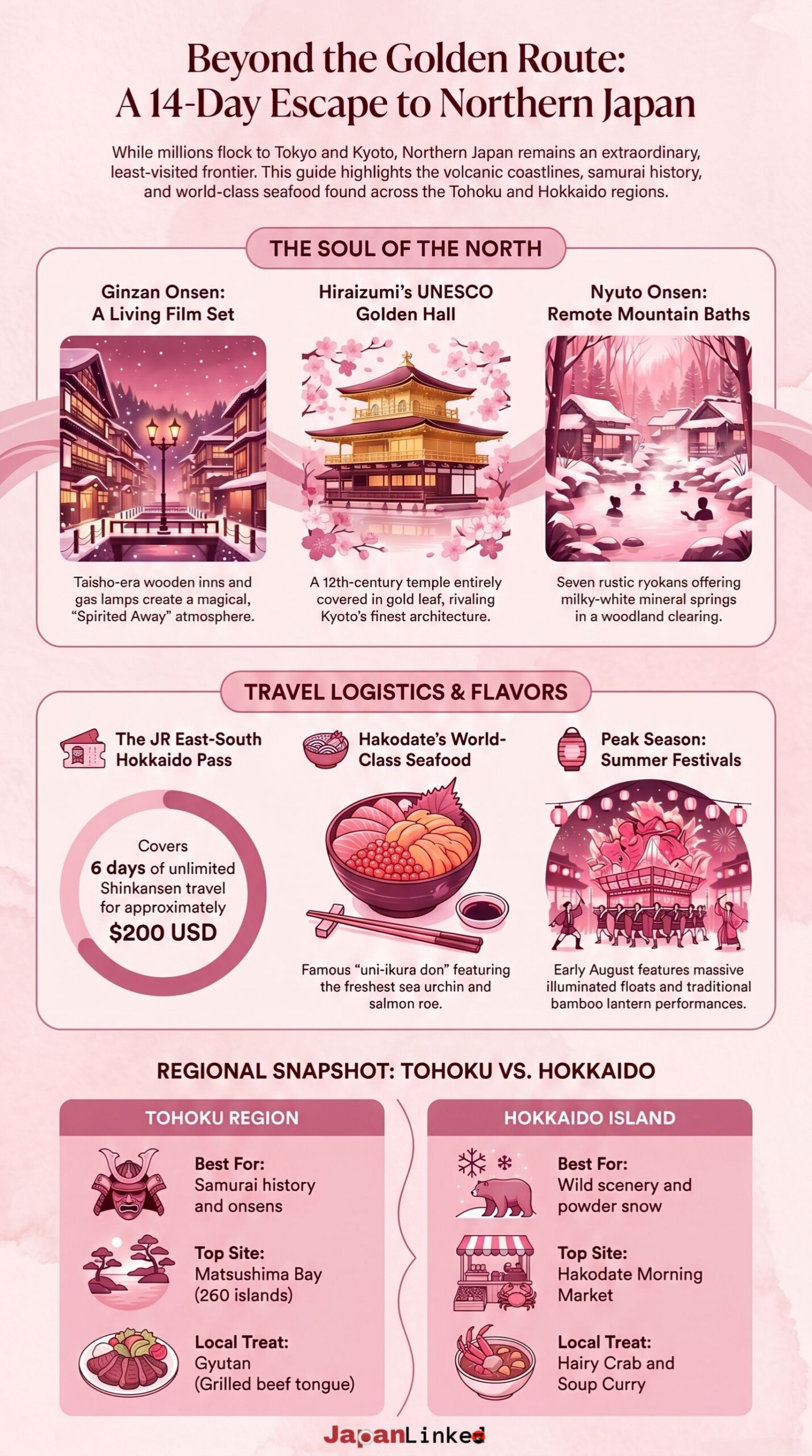 Northern Japan 14 Day Guide