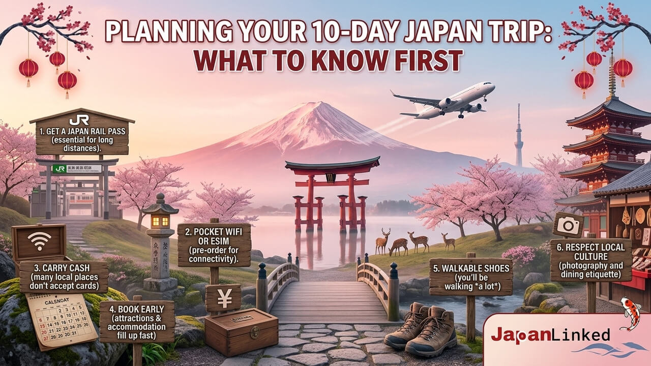 Planning Your 10-Day Japan Trip: What to Know First