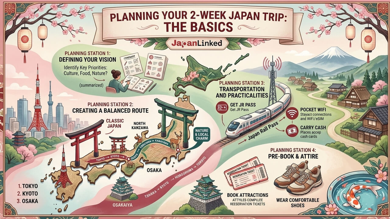 Planning Your 2-Week Japan Trip: The Basics