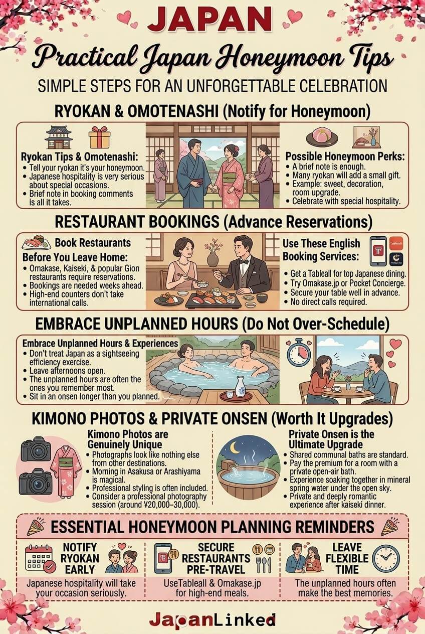 Practical Japan Honeymoon Tips