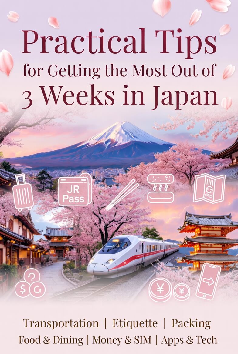 Practical Tips for Getting the Most Out of 3 Weeks in Japan