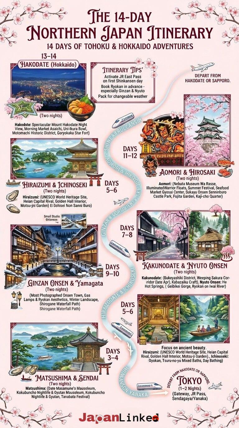 The 14-Day Northern Japan Itinerary