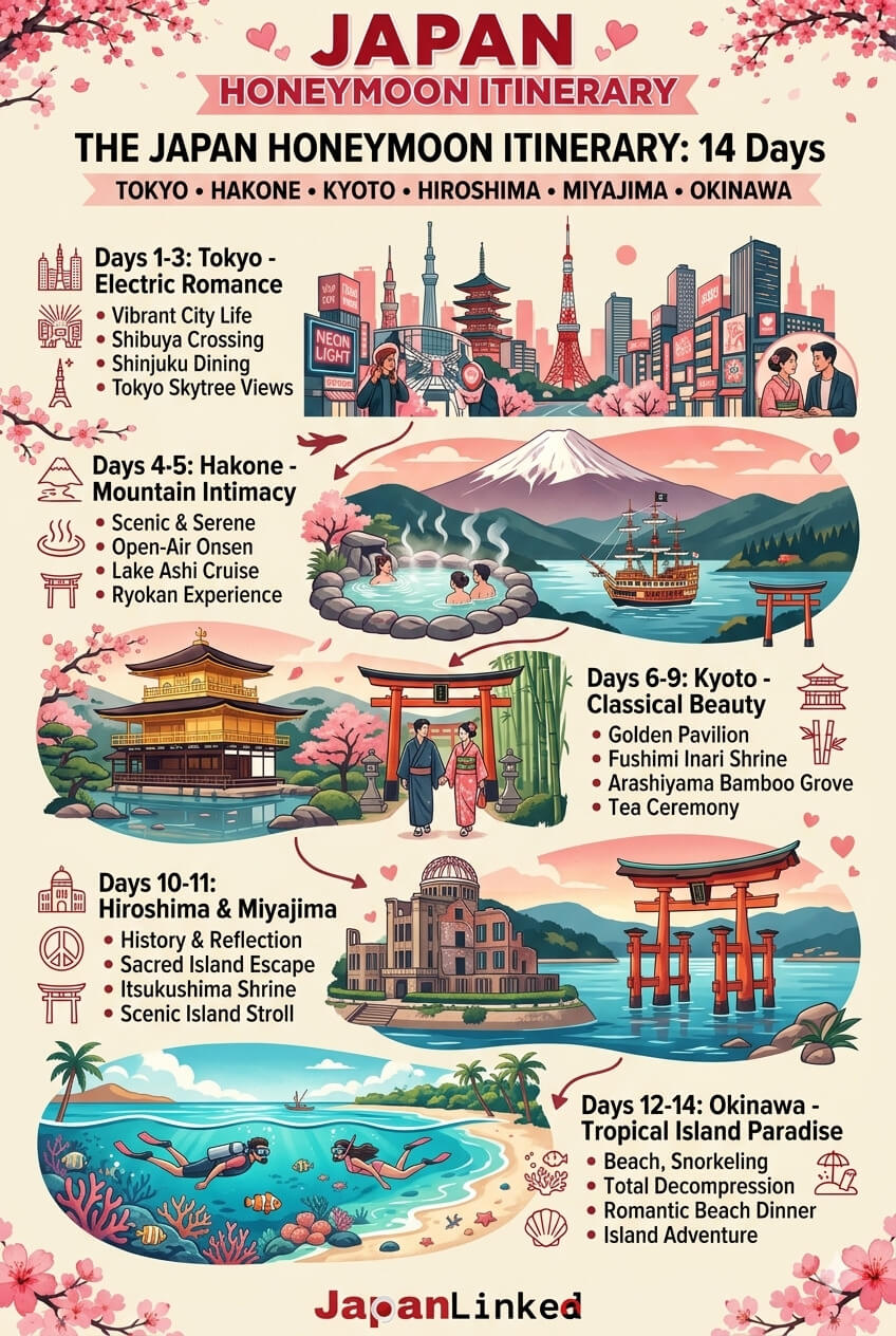 The Japan Honeymoon Itinerary: 14 Days