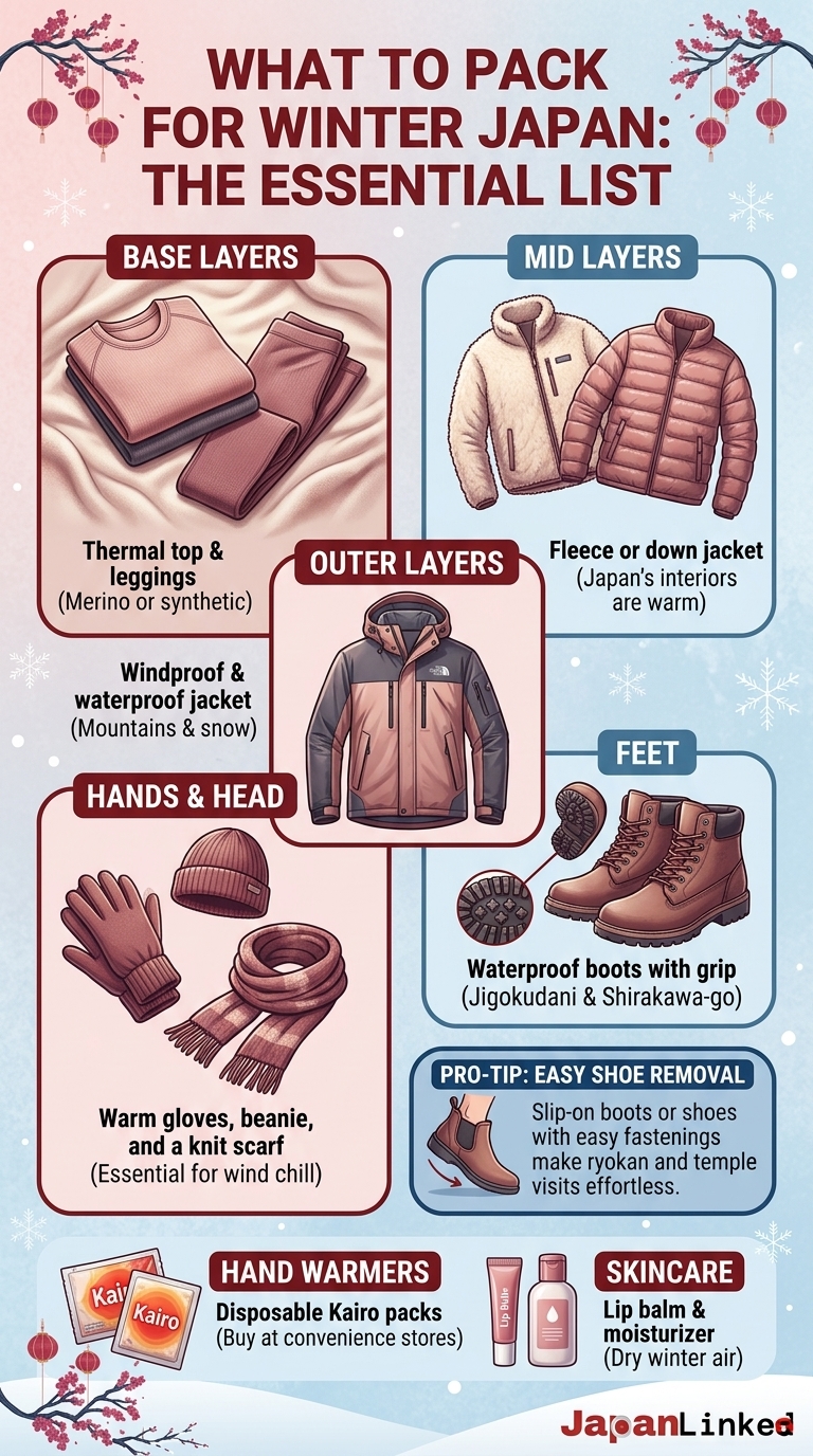 What to Pack for Winter Japan: The Essential List