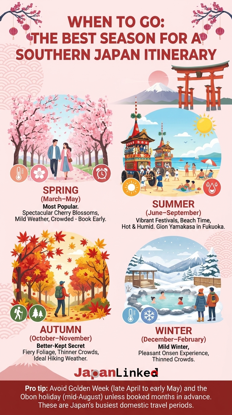 When to Go The Best Season for a Southern Japan Itinerary