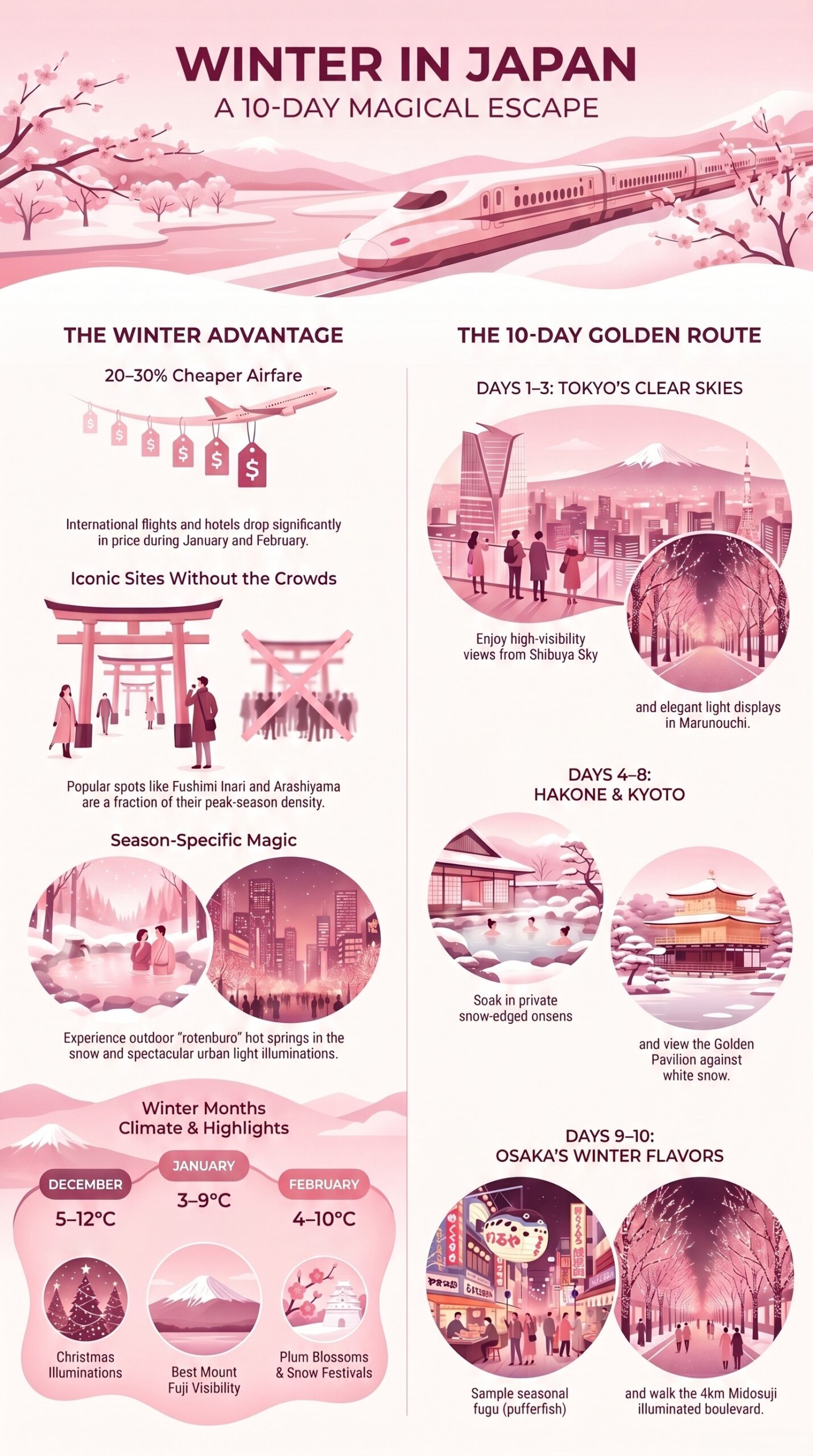 Winter in Japan 10 Day Travel Guide