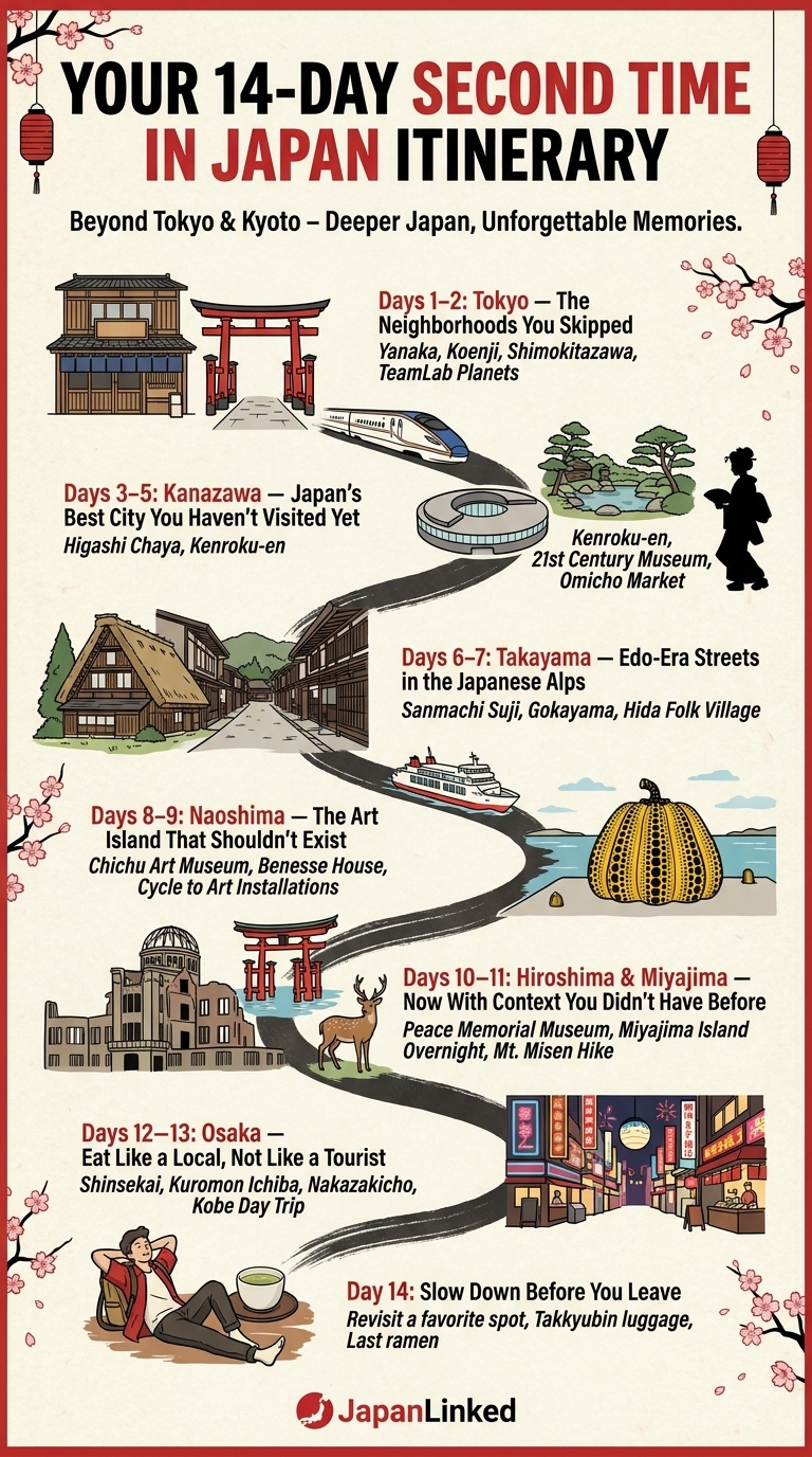 Your 14-Day Second Time in Japan Itinerary